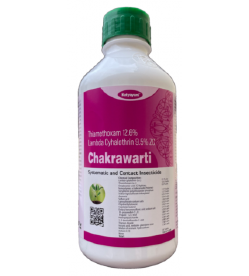 Katyayani Chakrawarti - Thiamethoxam 12.6% + Lambda cyhalothrin 9.5% ZC 250 ml